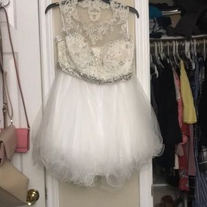 Prom dress white